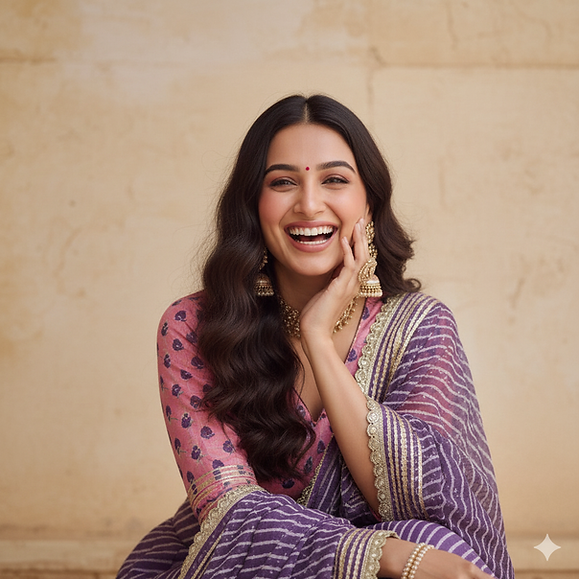 Pink & Purple Designer Lehenga Set